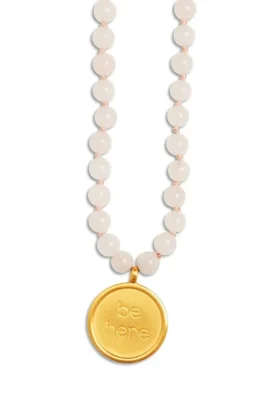 Rose Quartz Mala-halsband