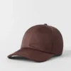 Satin Off-Duty-kepsar – Brownstone