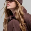 Satin Off-Duty-kepsar – Brownstone