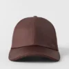 Satin Off-Duty-kepsar – Brownstone