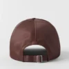 Satin Off-Duty-kepsar – Brownstone
