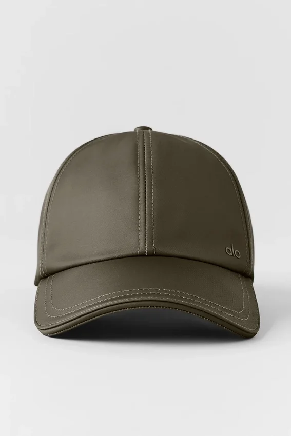 Satin Off-Duty-kepsar – Olive Tree