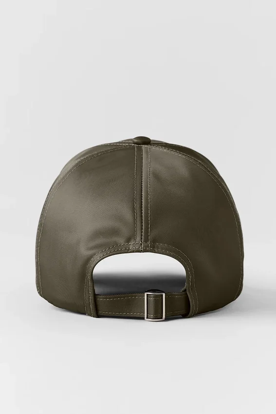 Satin Off-Duty-kepsar – Olive Tree
