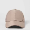 Satin Off-Duty-kepsar – Taupe Satin