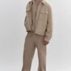 Scholar Straight Leg Mjukisbyxor – Gravel