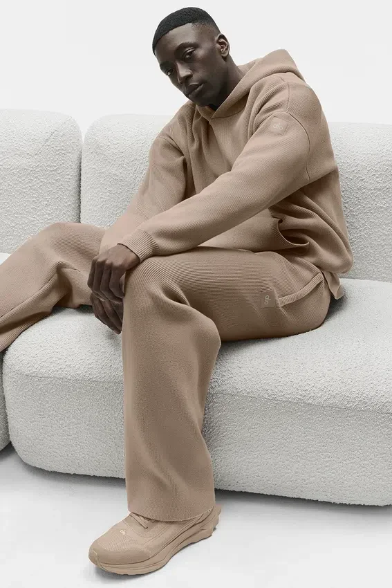 Scholar Straight Leg Mjukisbyxor – Gravel