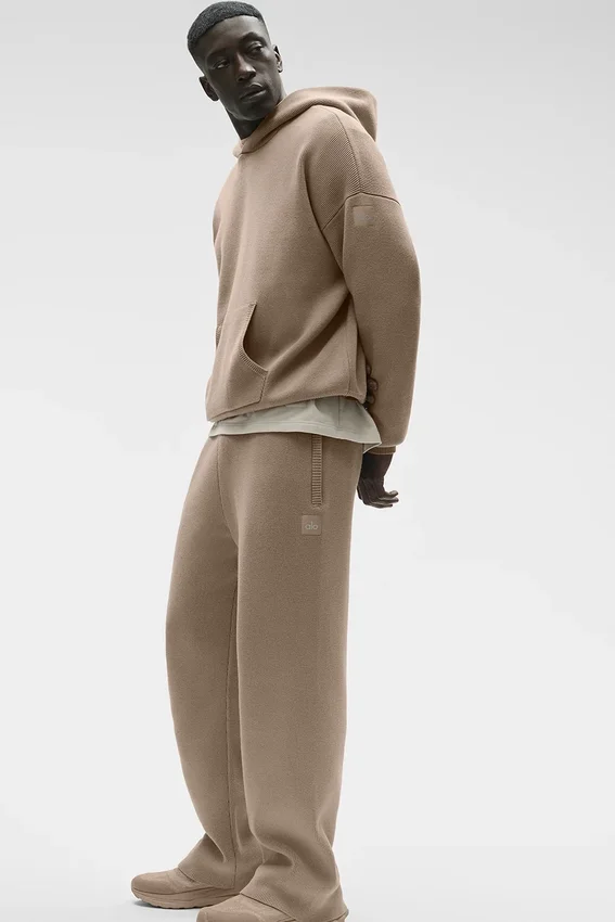 Scholar Straight Leg Mjukisbyxor – Gravel