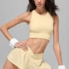 Seamless Delight-bh med hög hals – Candlelight Yellow