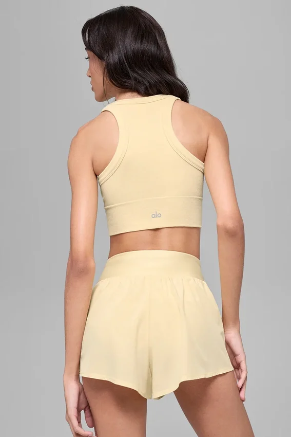 Seamless Delight-bh med hög hals – Candlelight Yellow