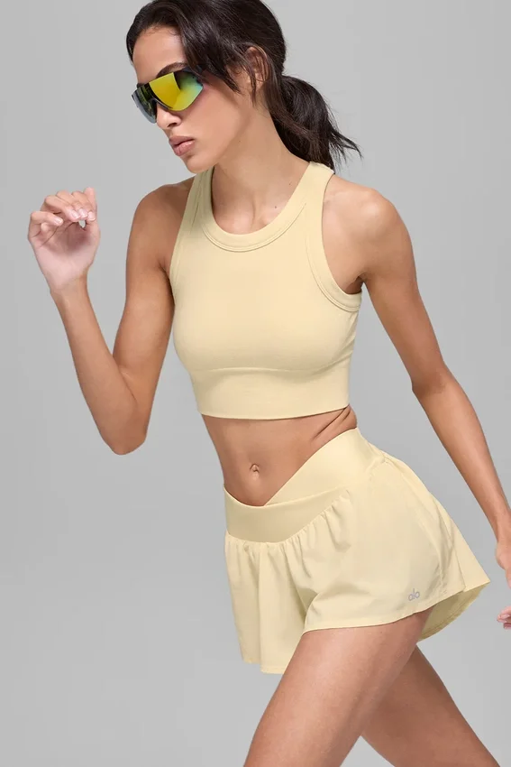 Seamless Delight-bh med hög hals – Candlelight Yellow