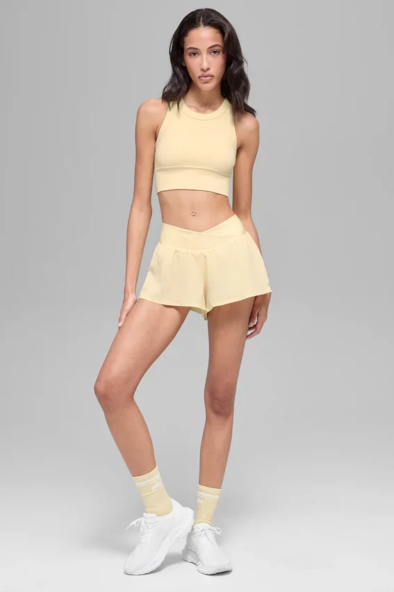 Seamless Delight-bh med hög hals – Candlelight Yellow