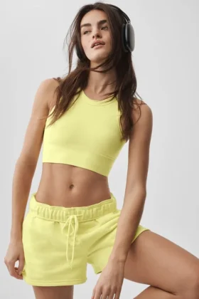 Seamless Delight-bh med hög hals – Sunshine