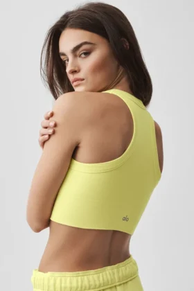 Seamless Delight-bh med hög hals – Sunshine