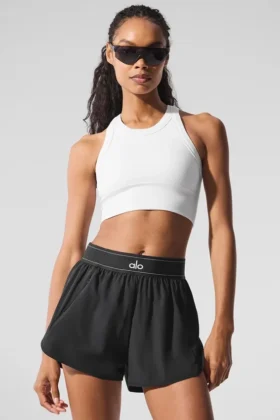 Seamless Delight-bh med hög hals – vit