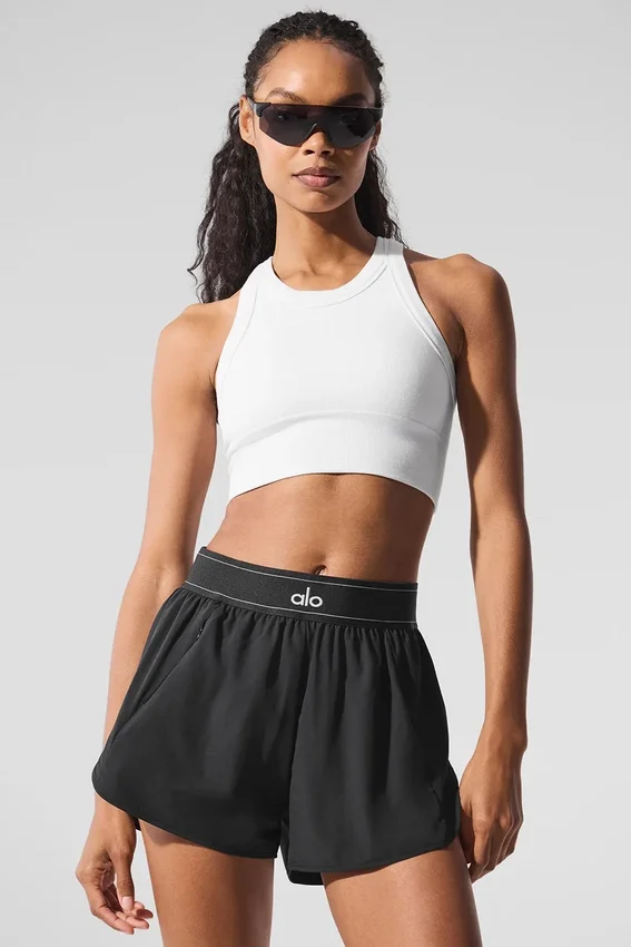 Seamless Delight-bh med hög hals – vit
