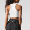 Seamless Delight-bh med hög hals – vit