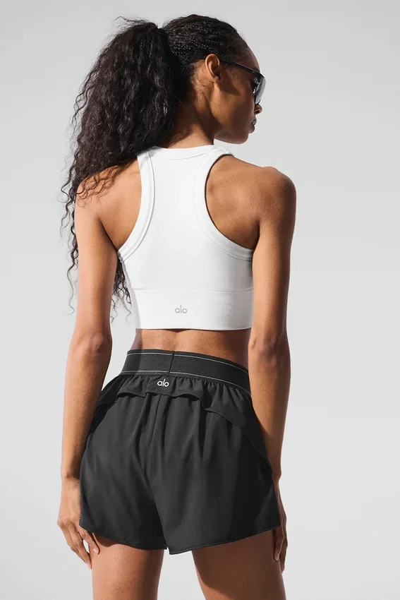 Seamless Delight-bh med hög hals – vit