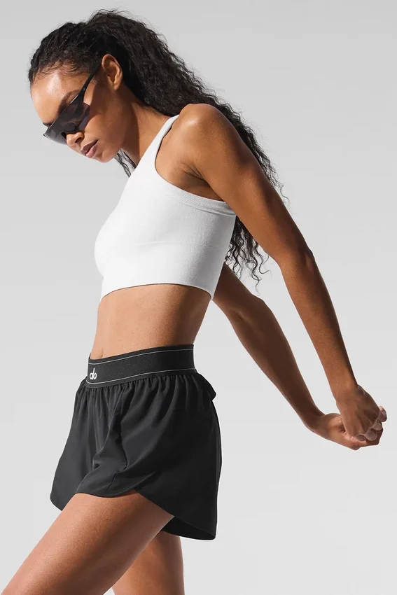 Seamless Delight-bh med hög hals – vit