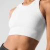 Seamless Delight-bh med hög hals – vit