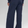 Serenity mjukisbyxor med vida ben – Navy
