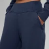 Serenity mjukisbyxor med vida ben – Navy