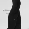 Serenity Wide Leg Mjukisbyxa – Svart