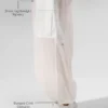Sheer Game Time Wide Leg Leggings – Vit