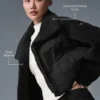 Sherpa Cozy Escape Puffer – Black/Black