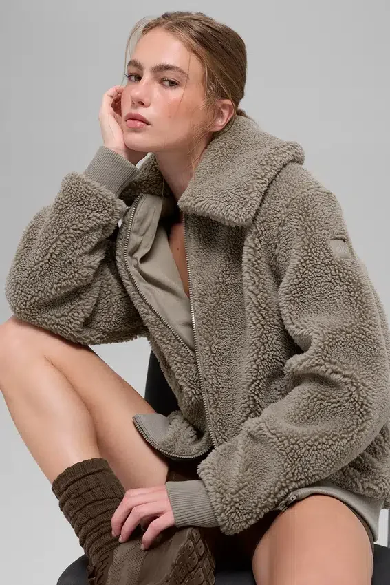 Sherpa Downtown-jacka – ljus kakao