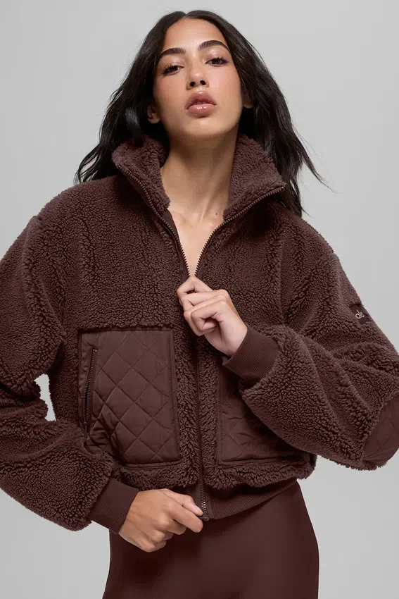 Sherpa Edge Bomber – Brownstone