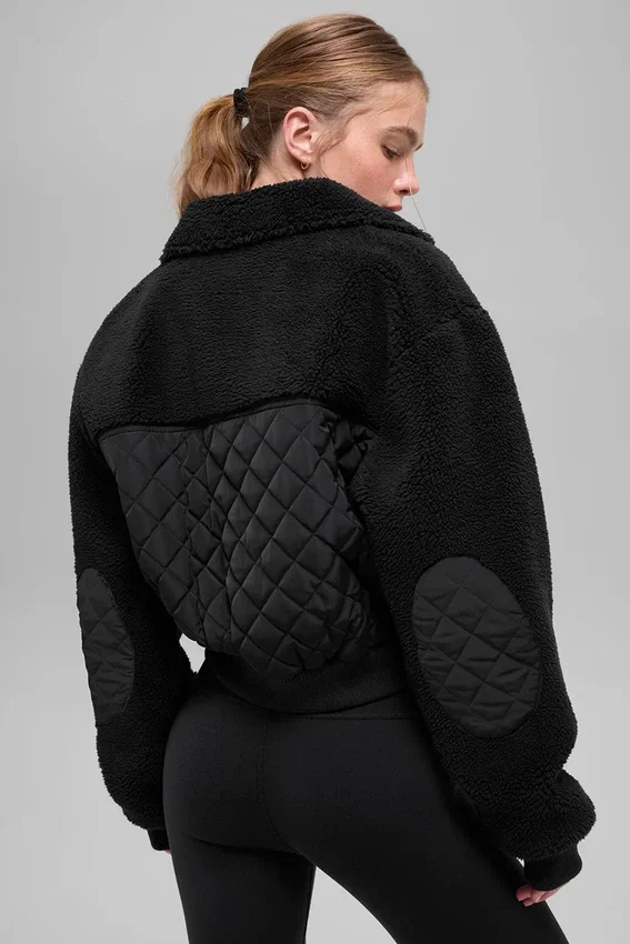 Sherpa Edge-bomberjacka – svart