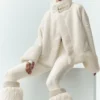 Sherpa Fireside Bomber – Ivory