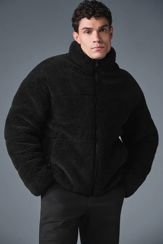 Sherpa Stage Puffer – Svart