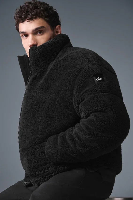 Sherpa Stage Puffer – Svart