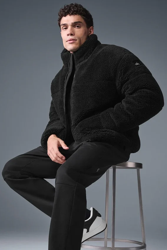 Sherpa Stage Puffer – Svart