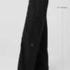 Show off Cargo Wide Leg Trouser (Long) – Svart