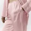Silk Luminous Byxor (Regular) – Pink Champagne