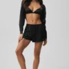 Silk Luminous Shorts – Svart