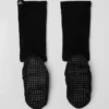 Siren Grip-strumpor med remmar för dam – Svart