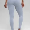 Sömlösa High-Waist ribbade leggings i två nyanser – Winter Frost Heather