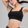 Snuggle up Stickat Bra – svart