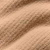 Snuggle Up Stickat – High-Waist Byxor med vida ben – Toasted Almond