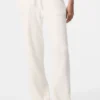 Snuggle up Sweater High-Waist Wide Leg Pant – Ivory