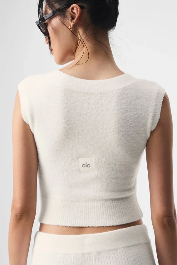 Snuggle up-tröja kortärmad – Ivory