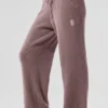 Snuggle up-tröja med High-Waist och vida byxor – svamp