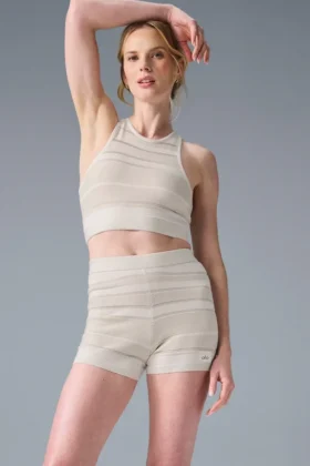 Sport Play Knit Bra – Ivory/Alabaster