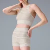 Sport Play Knit Bra – Ivory/Alabaster