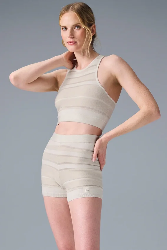 Sport Play Knit Bra – Ivory/Alabaster
