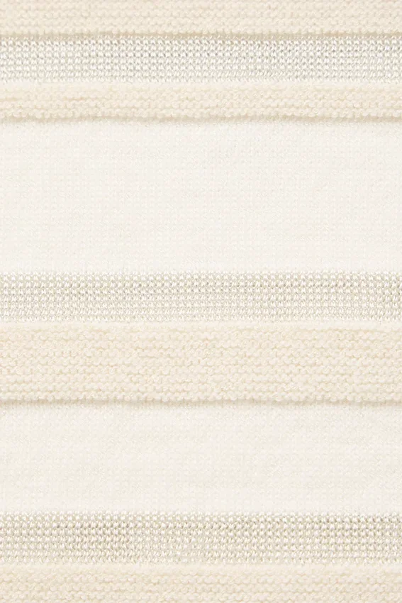 Sport Play-stickad klänning – elfenben/alabaster