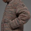 Stage Stickat Puffer – Brown Multi
